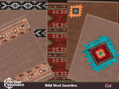 Wild West Favorites By EVI Sims 4 CC