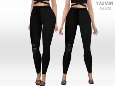 Yasmin Pants By Puresim Sims 4 CC