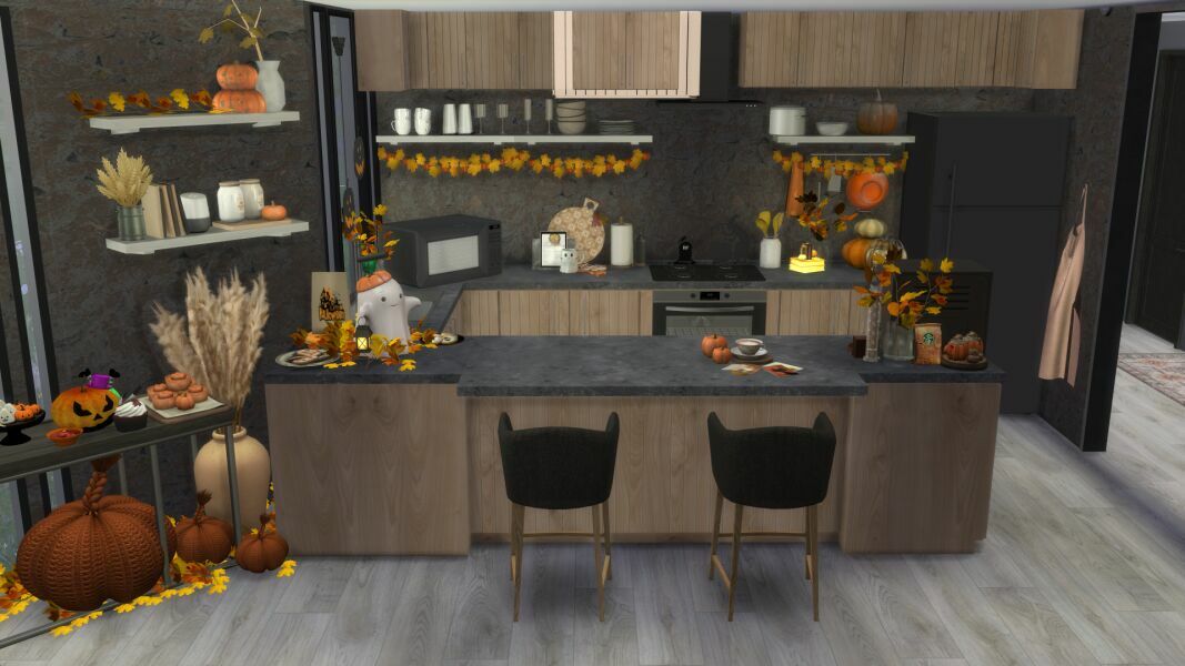 sims 4 cc 22 oak ave halloween edition 10