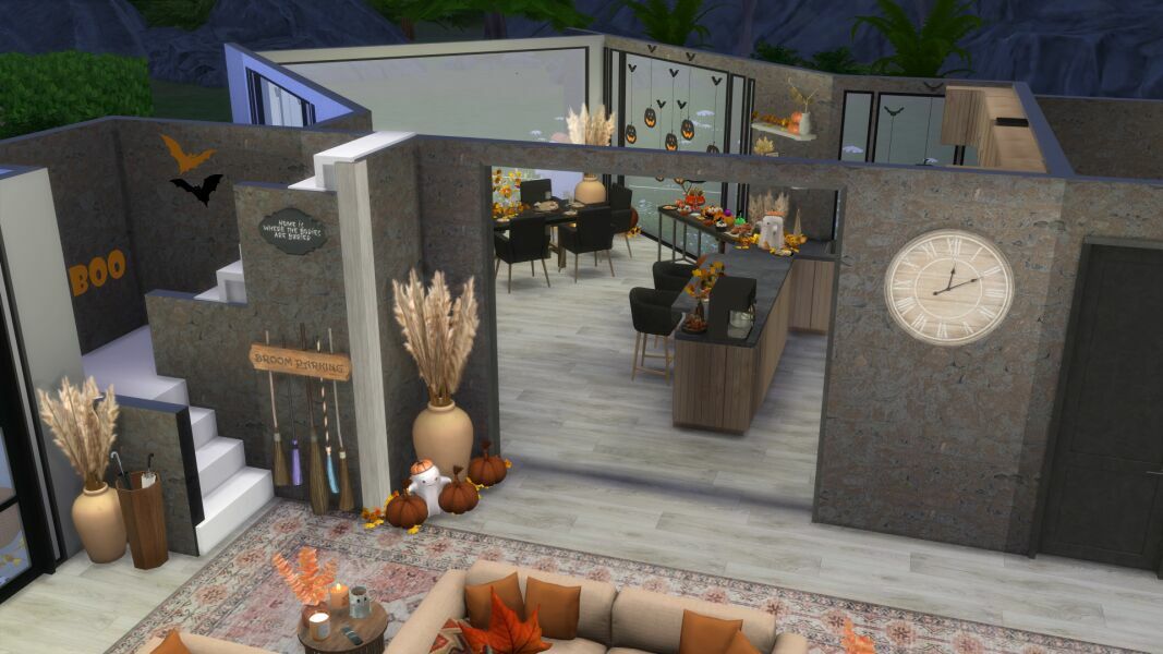 sims 4 cc 22 oak ave halloween edition 8