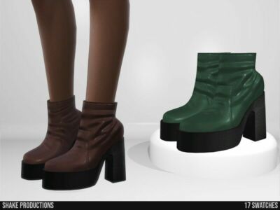 900 – Leather High Heel Boots By Shakeproductions Sims 4 CC