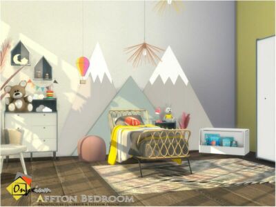 Affton Bedroom By Onyxium Sims 4 CC