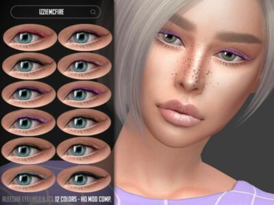 Aleesha Eyeliner N.173 By Izziemcfire Sims 4 CC