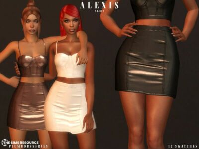 Alexis Skirt Sims 4 CC