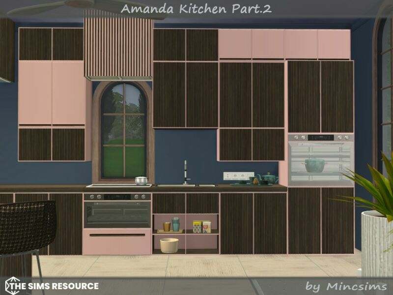 sims 4 cc amanda kitchen part 02 by mincsims 2