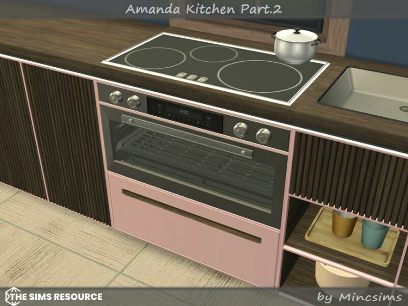 sims 4 cc amanda kitchen part 02 by mincsims 4