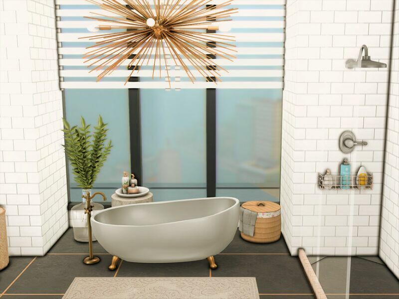 sims 4 cc amber bathroom tsr only cc by xogerardine 3