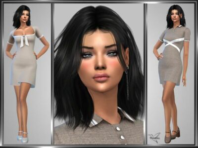 Amelie Armaise By Trasras Sims 4 CC