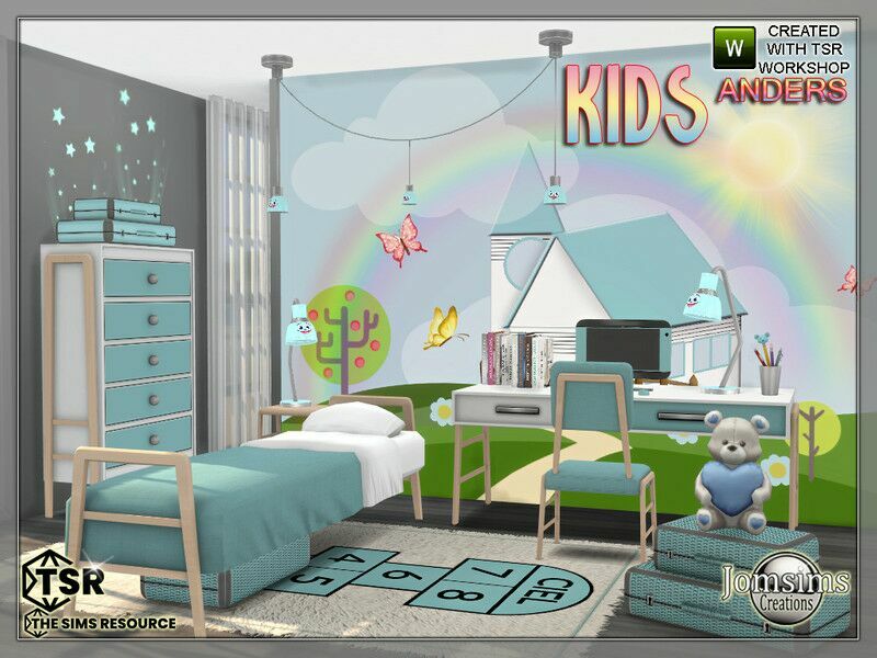 Anders Kids By Jomsims Sims 4 CC