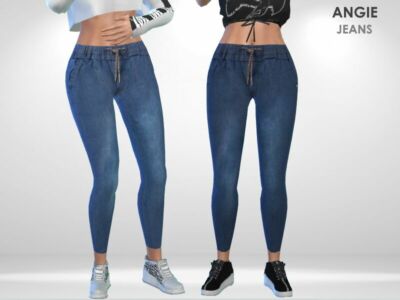 Angie Jeans By Puresim Sims 4 CC