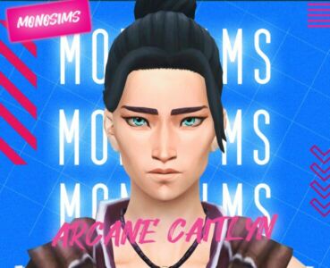 Arcane Caitlyn By Monosims Sims 4 CC