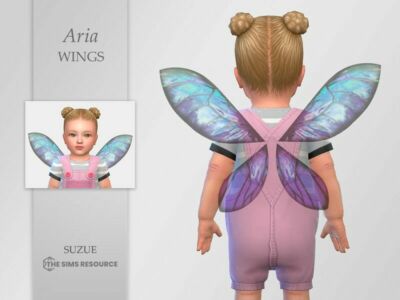 Aria Wings Infant By Suzue Sims 4 CC