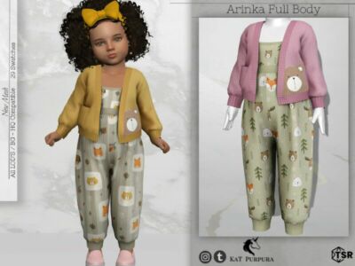 Arinka Full Body By Katpurpura Sims 4 CC