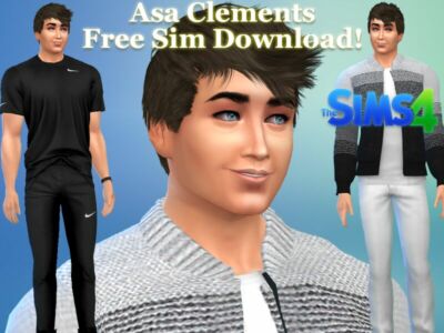 ASA Clements Free SIM Download By VTK Sims 4 CC