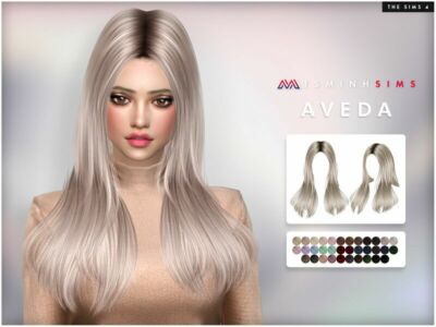 Aveda Hair By Tsminhsims Sims 4 CC