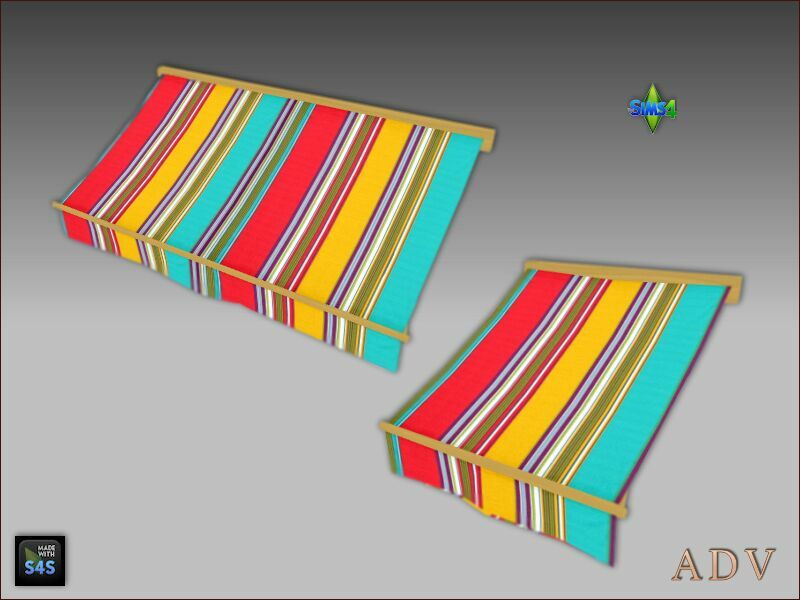 Awnings Sims 4 CC Download