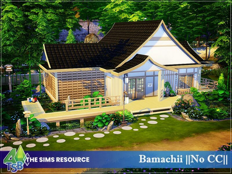 Bamachii ||NO CC|| By Bozena Sims 4 CC