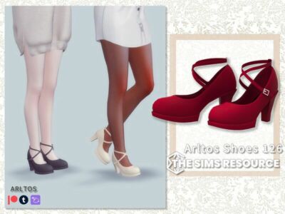 Banding Heels / 126 By Arltos Sims 4 CC