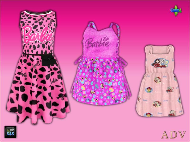 sims 4 cc barbie clothing 3