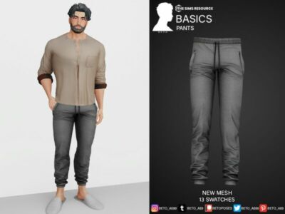 Basics (Pants) Sims 4 CC