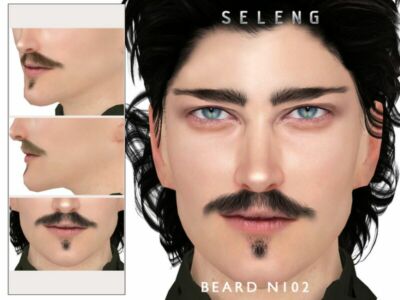 Beard N102 By Seleng Sims 4 CC