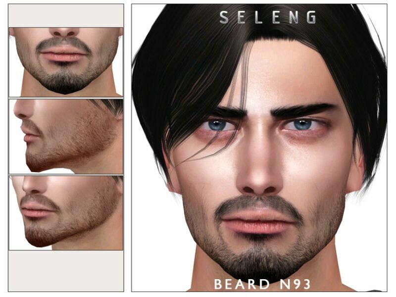 Beard N93 By Seleng Sims 4 CC