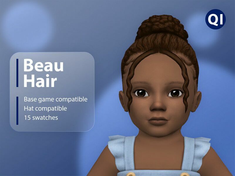 Beau Hair / Female Sims 4 CC