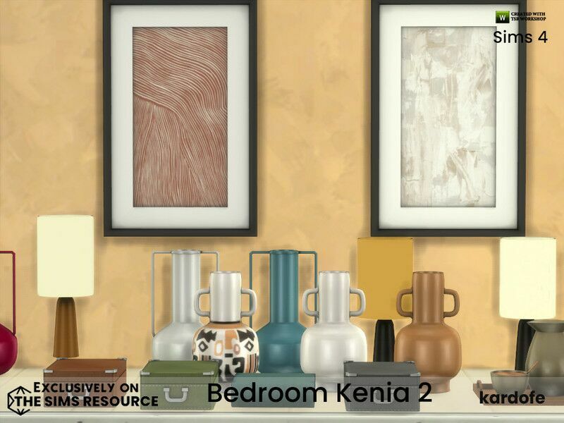 Bedroom Kenia 2 By Kardofe Sims 4 CC