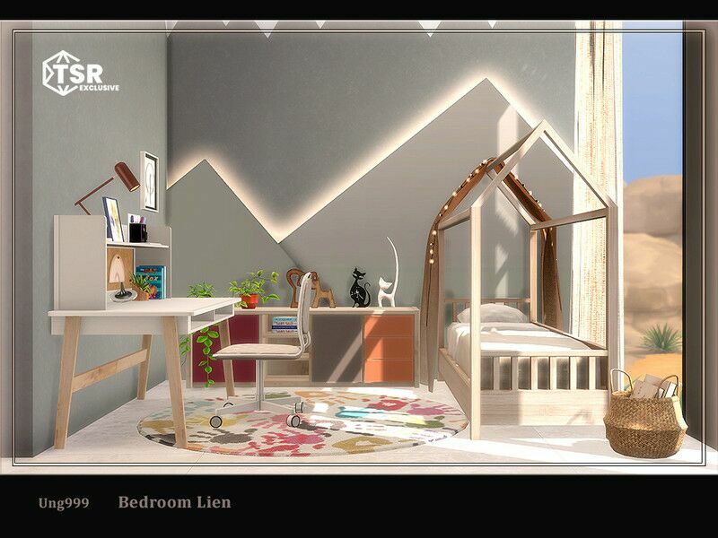 Bedroom Lien By UNG999 Sims 4 CC