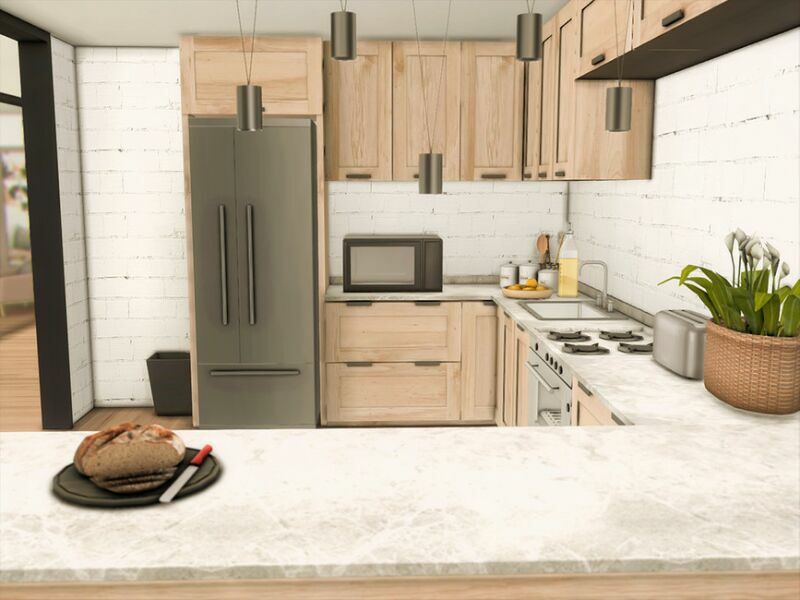 sims 4 cc bella kitchen tsr only cc by xogerardine 3