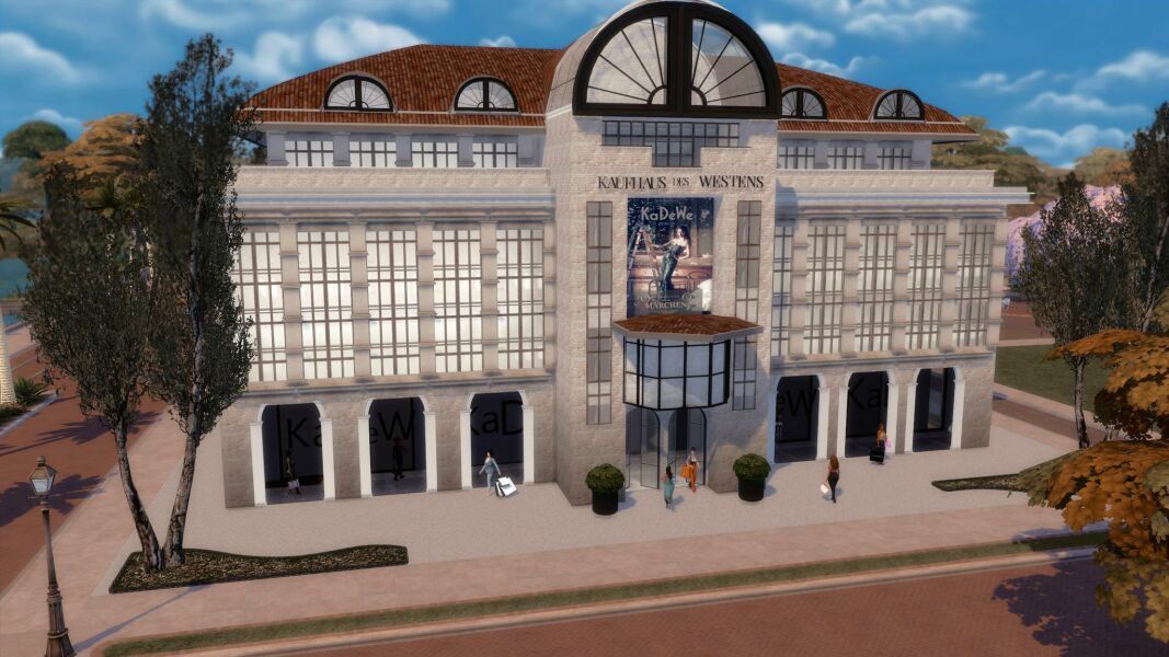 Berliner Kadewe |CC By Mrsbarbiex3 Sims 4 CC