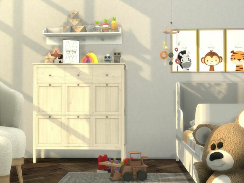 sims 4 cc blaine toddler bedroom by onyxium 2