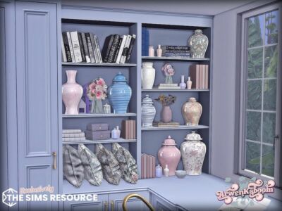 Bluem Office Vases By Arwenkaboom Sims 4 CC