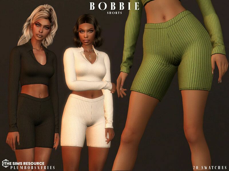 Bobbie Shorts Sims 4 CC