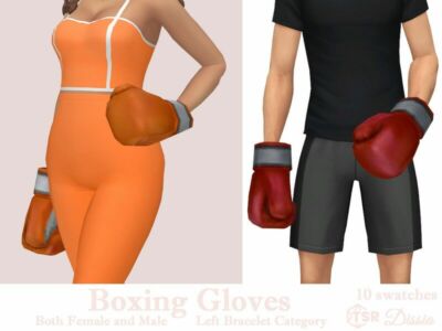 Boxing Gloves (Accessory) Sims 4 CC