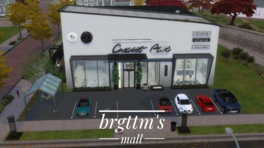 Brgttm’S Mall By Brgttm Sims 4 CC