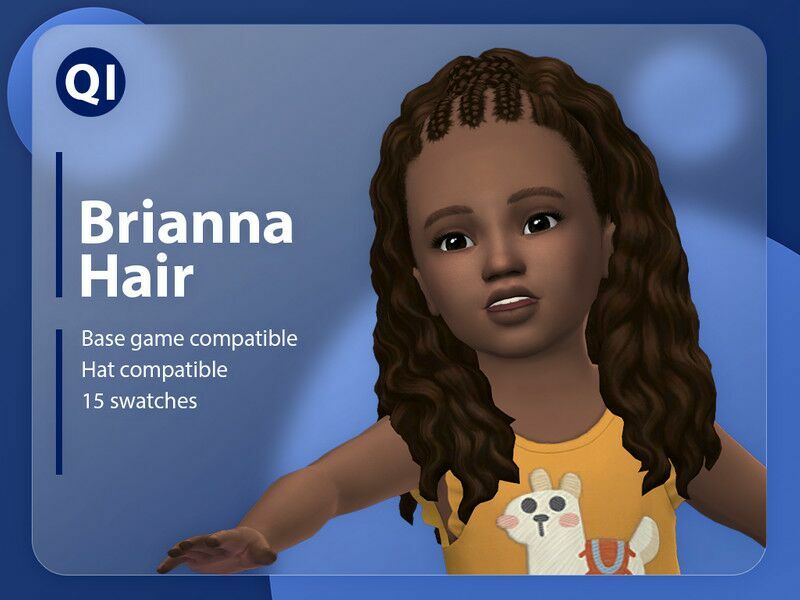 Brianna Hair Sims 4 CC