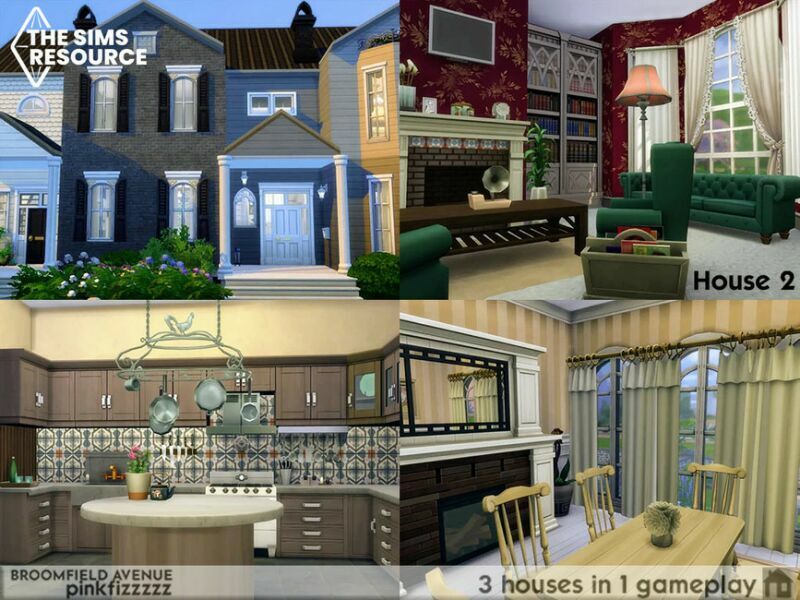 sims 4 cc broomfield avenue by pinkfizzzzz 4