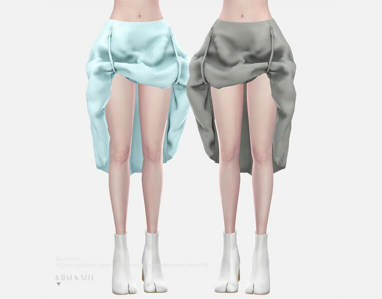 BUD Skirts By Charonlee Sims 4 CC