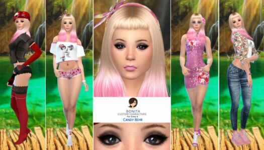 Candy Behr By Bonita Sims 4 CC