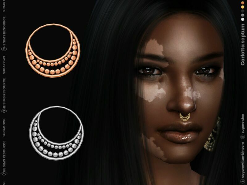 Carlotta Septum Sims 4 CC