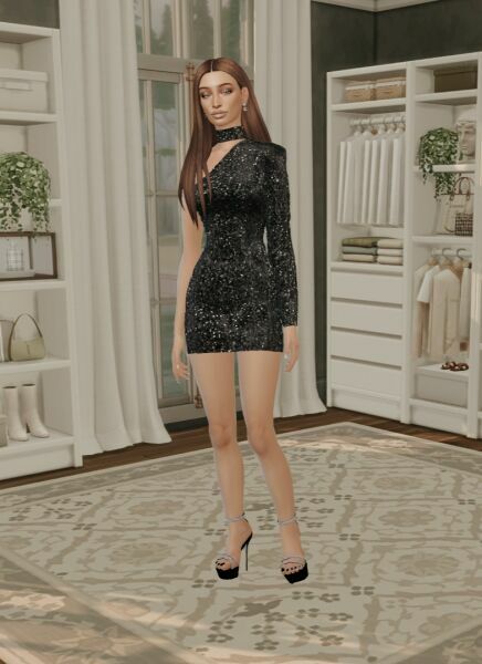 sims 4 cc chanel brooks 4