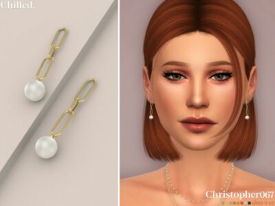 Chilled Earrings By Christopher067 Sims 4 CC