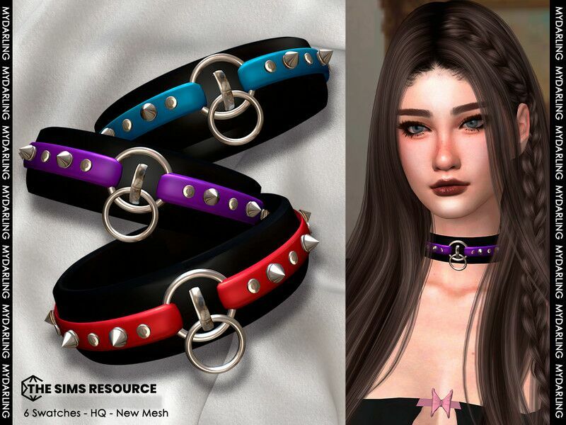 Choker NA940 For Women Sims 4 CC