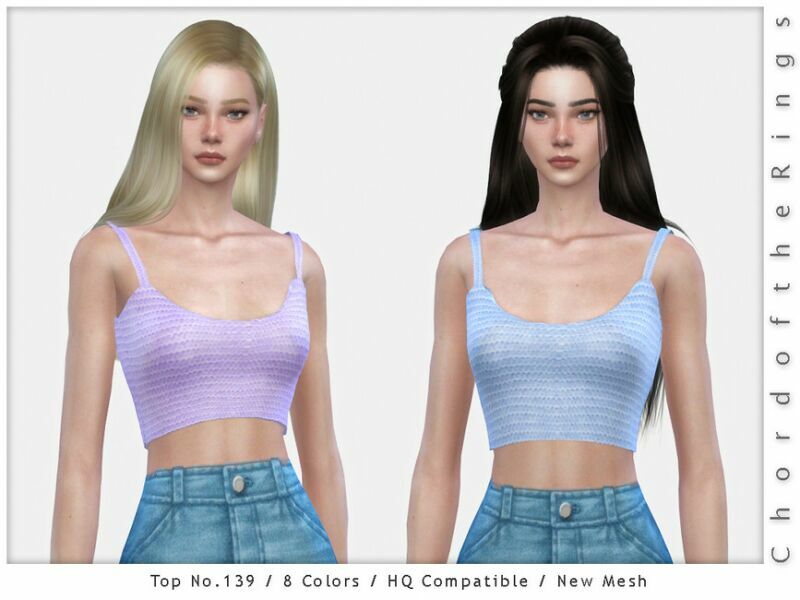 Chordoftherings TOP NO.139 By Chordoftherings Sims 4 CC