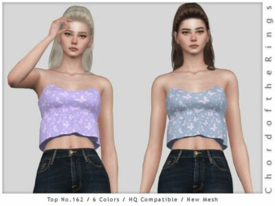 Chordoftherings TOP NO.162 By Chordoftherings Sims 4 CC