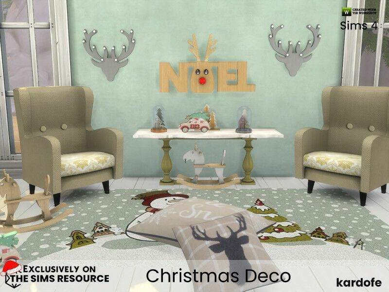 Christmas Deco Sims 4 CC