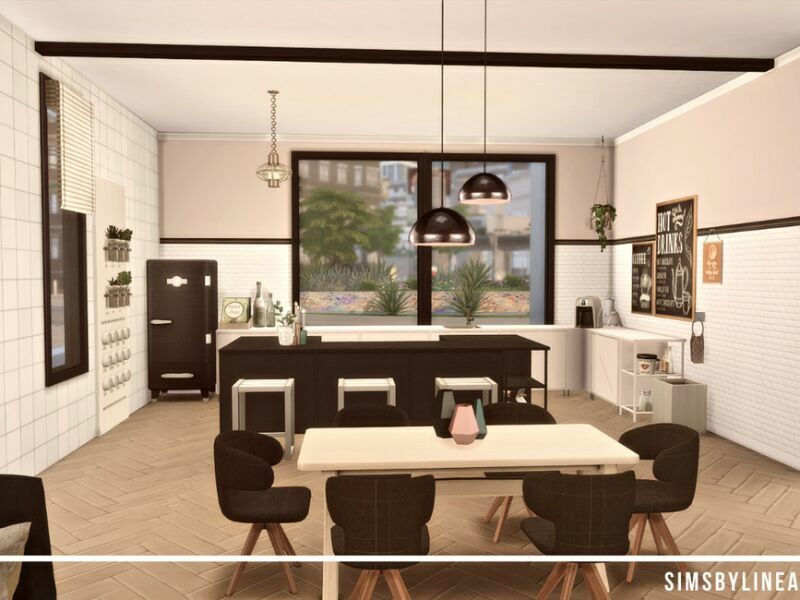 sims 4 cc city bungalow living room by simsbylinea 4