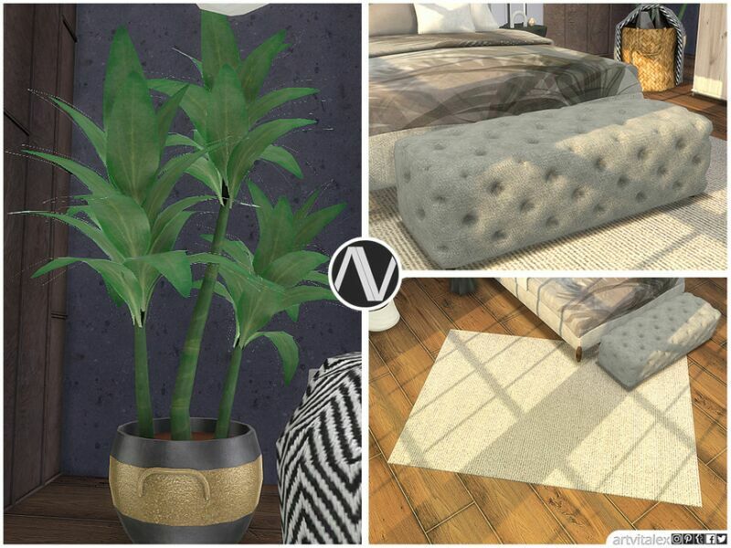 sims 4 cc clovis bedroom extra by artvitalex 4