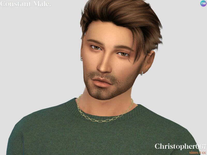 sims 4 cc constant necklace male by christopher067 2